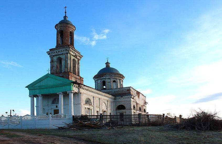 Еланской  станицы Николаевская церковь
